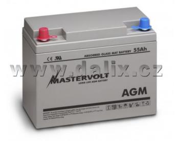 Polo-trakční baterie Mastervolt AGM 12/55