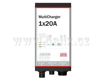 Bateriová nabíječka DEFA MultiCharger 1x20A