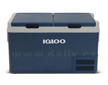 IGLOO - ICF80 DZ dvouzónová kompresorová autochladnička / autolednice 12/24/110-240V