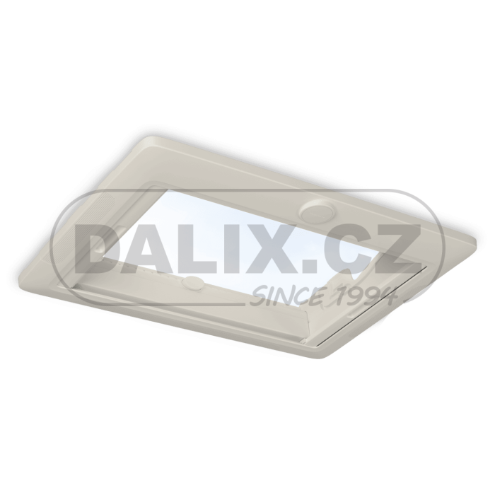 Střešní okno Dometic Midi Heki FL bez nucené ventilace a madlem, pro tloušťku střechy 30-34 mm