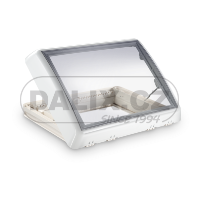 Střešní okno Dometic Midi Heki FL s nucenou ventilací a klikou, pro tloušťku střechy 30-34 mm