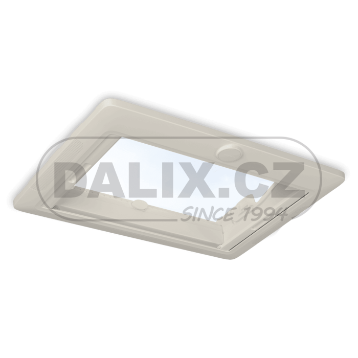 Střešní okno Dometic Midi Heki FL bez nucené ventilace a klikou, pro tloušťku střechy 30-34 mm