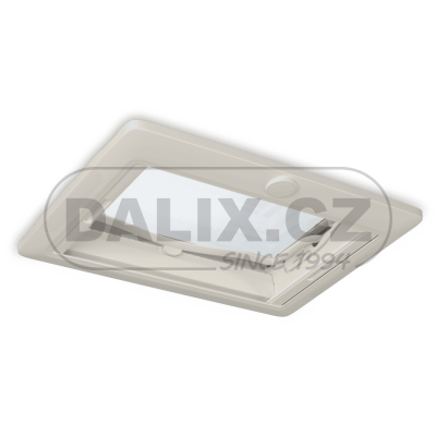 Střešní okno Dometic Midi Heki FL bez nucené ventilace a madlem, pro tloušťku střechy 30-34 mm, tmavě šedé