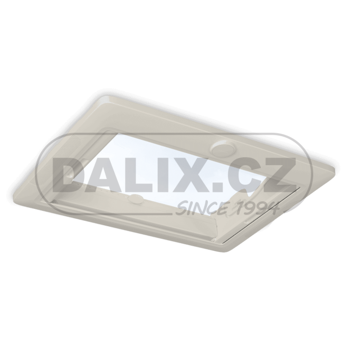 Střešní okno Dometic Midi Heki FL bez nucené ventilace a klikou, pro tloušťku střechy 30-34 mm, tmavě šedá