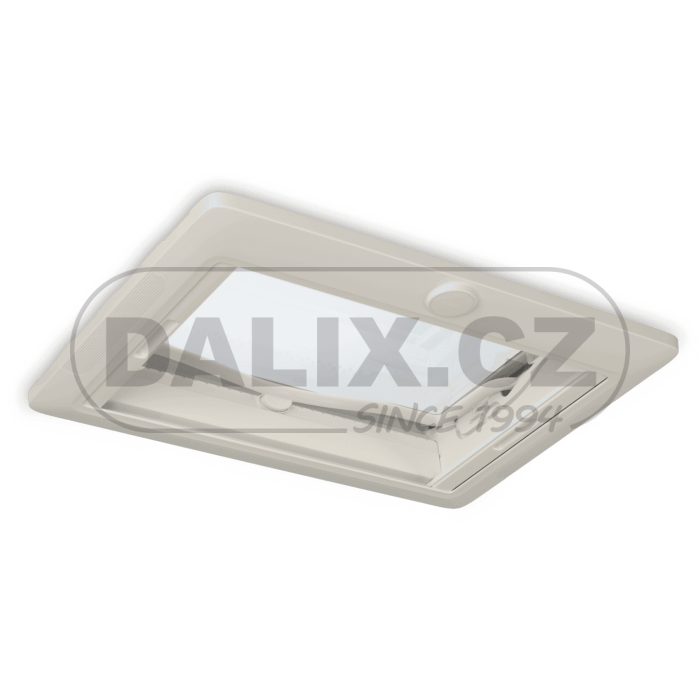 Střešní okno Dometic Midi Heki FL bez nucené ventilace a klikou, pro tloušťku střechy 30-34 mm, tmavě šedá