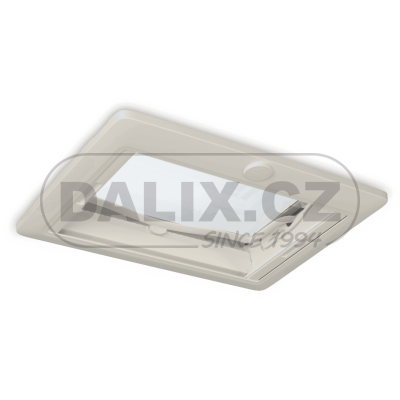 Střešní okno Dometic Midi Heki FL bez nucené ventilace a klikou, pro tloušťku střechy 30-34 mm, tmavě šedá