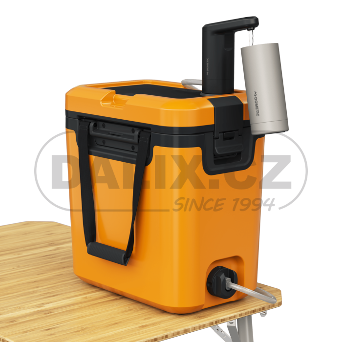 Nádrž na vodu a chladicí box s pevným pláštěm Dometic Recon, mango, 16 litrů