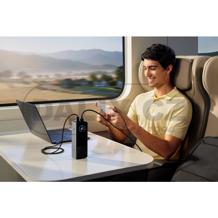 EcoFlow RAPID power banka (25000 mAh, 170 W) - stříbrná