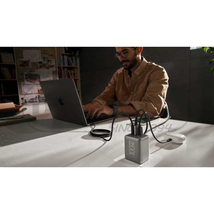 EcoFlow RAPID Pro nabíječka (100W, 3 porty, GaN)