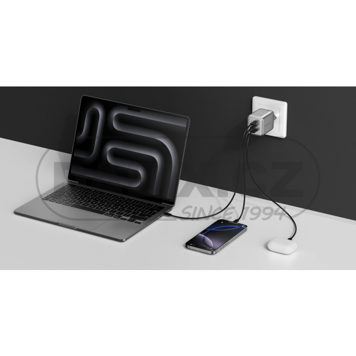 EcoFlow RAPID Pro nabíječka (100W, 3 porty, GaN)