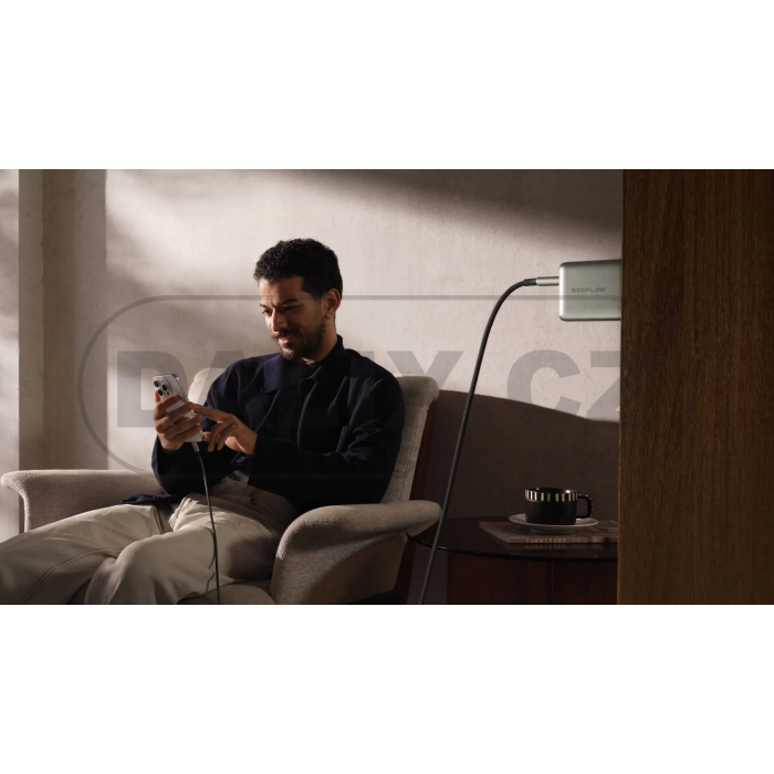 EcoFlow RAPID Pro USB-C do USB-C kabel (240W, Nylon)