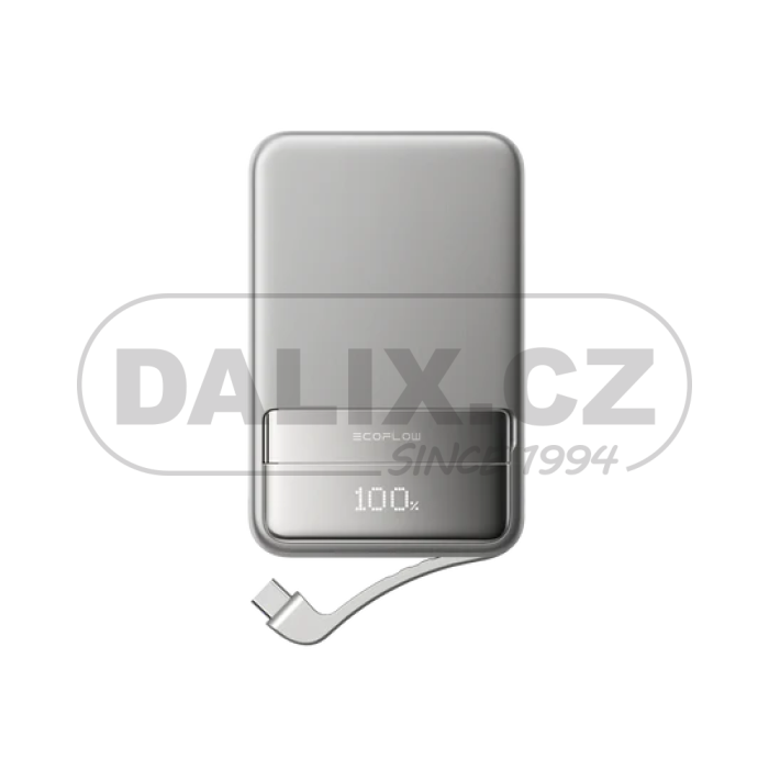 EcoFlow RAPID magnetická powerbanka (10000mAh), stříbrná