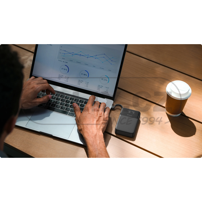 EcoFlow RAPID magnetická powerbanka (10000mAh), černá