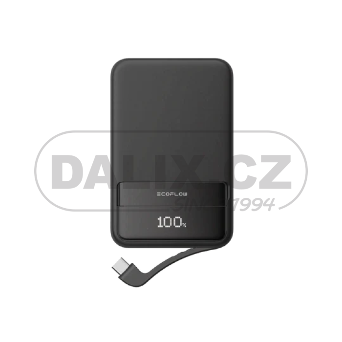 EcoFlow RAPID magnetická powerbanka (10000mAh), černá