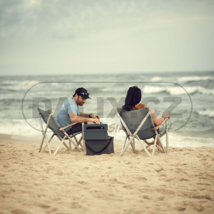 Skládací kempingová židle Dometic GO, barevná varianta SiltKompaktní kempingová židle Dometic GO, barevná varianta Silt