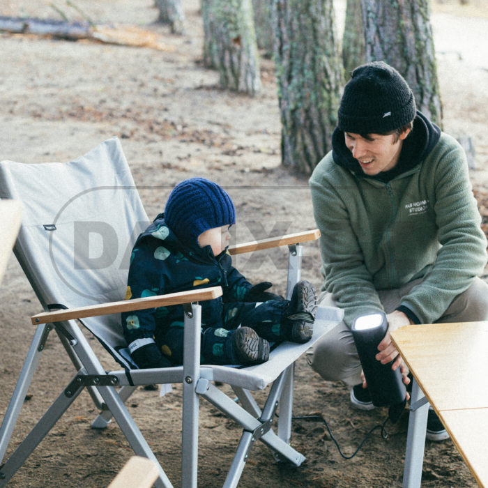 Skládací kempingová židle Dometic GO, barevná varianta Silt