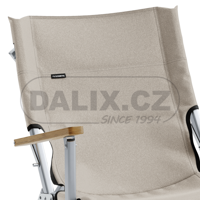 Skládací kempingová židle Dometic GO, barevná varianta Ash