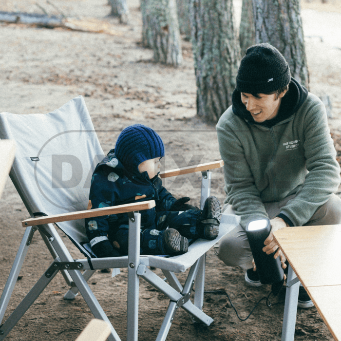 Skládací kempingová židle Dometic GO, barevná varianta Glacier