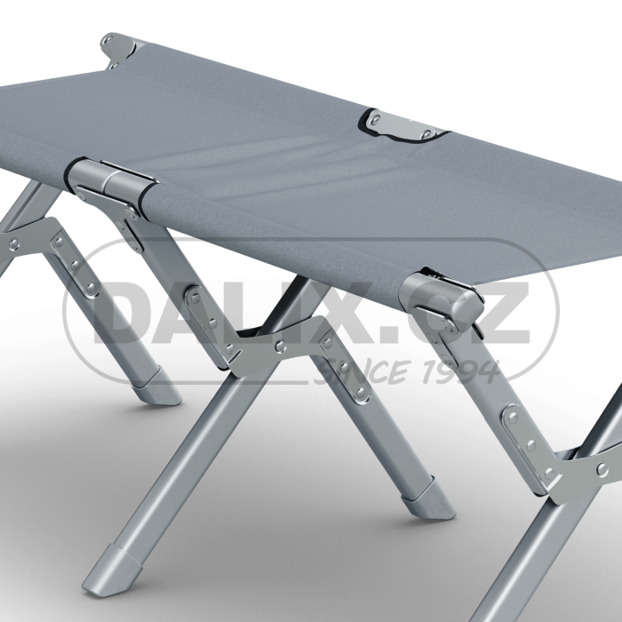 Skládací kempingová lavička Dometic GO, barevná varianta SILT