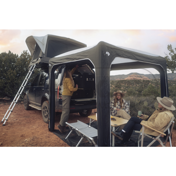 Skládací kempingová lavička Dometic GO, barevná varianta SILT