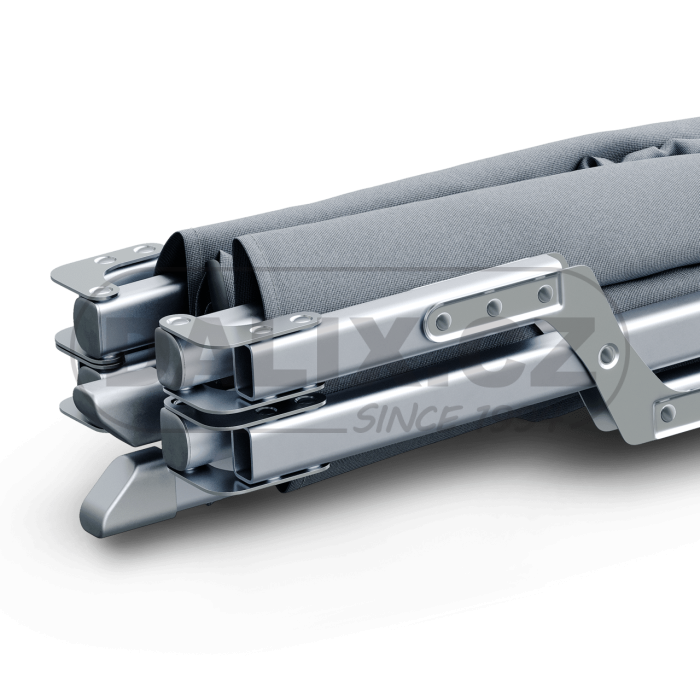 Skládací kempingová lavička Dometic GO, barevná varianta SILT