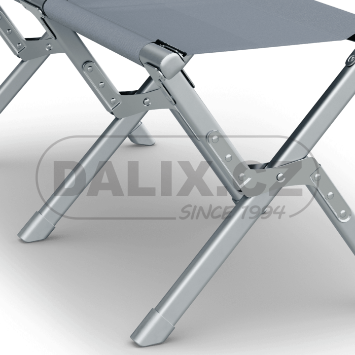 Skládací kempingová lavička Dometic GO, barevná varianta SILT