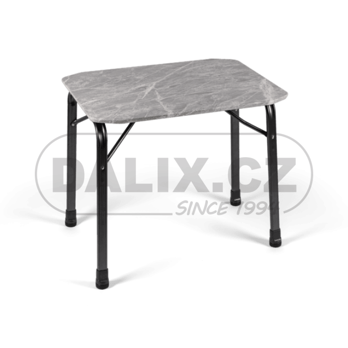 Středně velký kempingový stůl Dometic TPV80 s mramorovou povrchovou úpravou