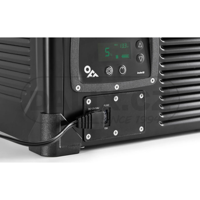 Kompresorová autochladnička / autolednice / automraznička Indel B TB130 BLACKOFF, 12/24V