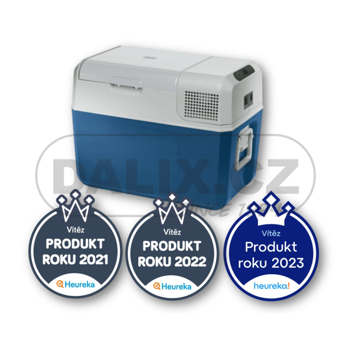 Kompresorová autochladnička / autolednice Mobicool MCF40, 12/24V DC a 230V AC