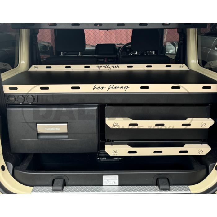 Vestavná výsuvná kompresorová autochladnička / autolednice Dometic CoolMatic CD 20, 12/24V, černá