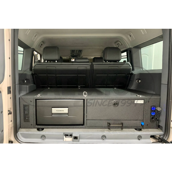 Vestavná výsuvná kompresorová autochladnička / autolednice Dometic CoolMatic CD 30, 12/24V, černá