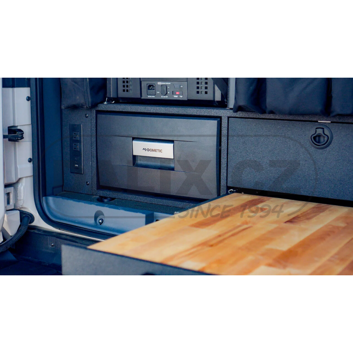 Vestavná výsuvná kompresorová autochladnička / autolednice Dometic CoolMatic CD 30, 12/24V, černá