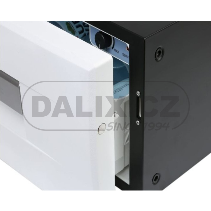 Vestavná výsuvná kompresorová autochladnička / autolednice Dometic CoolMatic CD 20, 12/24V, bílá