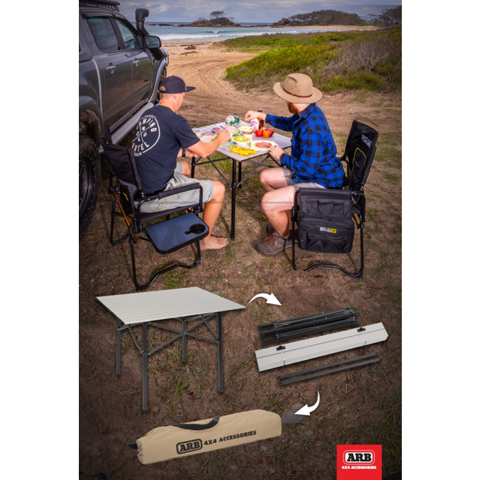 Skládací kempingový stůl ARB COMPACT, hliník
