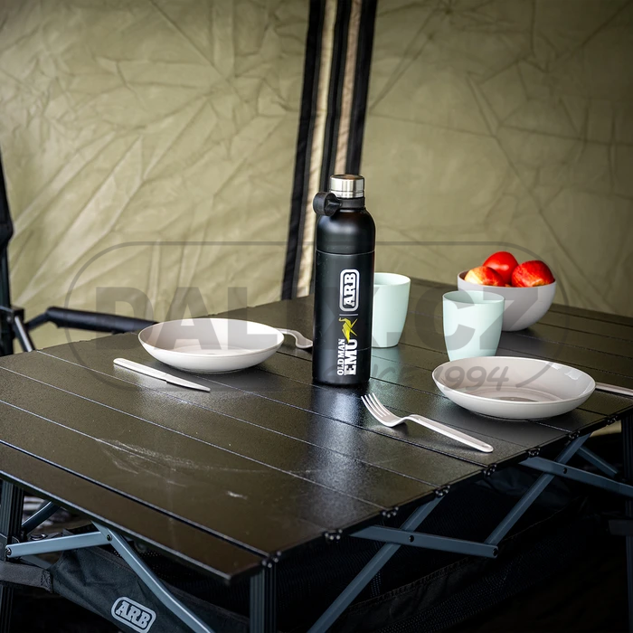 Skládací kempingový stůl ARB PINNACLE, černý hliník