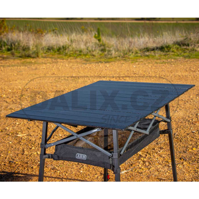 Skládací kempingový stůl ARB PINNACLE, černý hliník