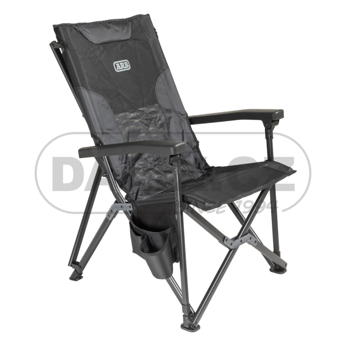 Skládací kempingová židle ARB Pinnacle, černá