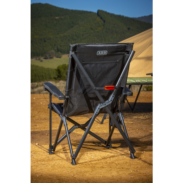 Skládací kempingová židle ARB Pinnacle, černá