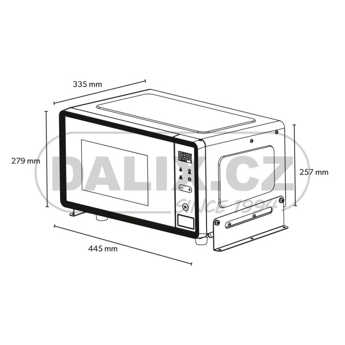 Mikrovlnná trouba 24V – DOMETIC MWO 24