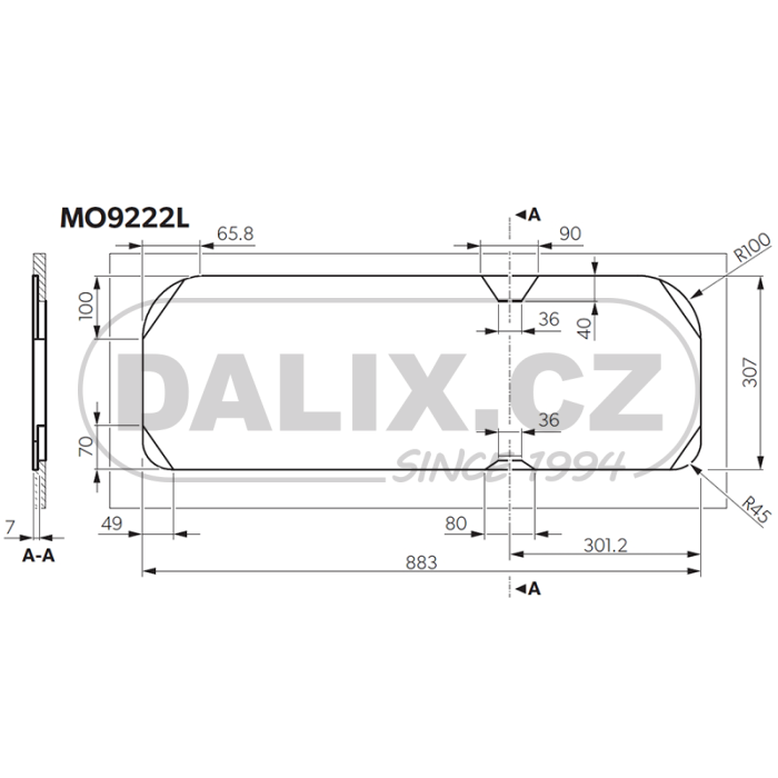 Kombinace dřezu a plynového vařiče Dometic HSG 2370L / MO 9222L