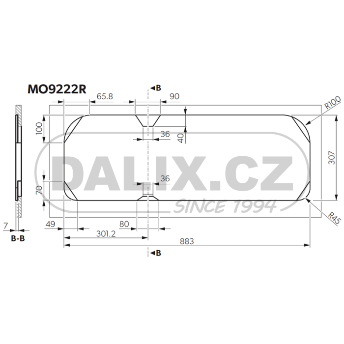 Kombinace dřezu a plynového vařiče Dometic HSG 2370R / MO 9222R