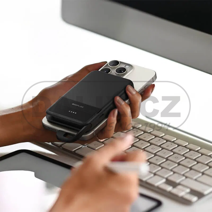 EcoFlow RAPID magnetická powerbanka (5000mAh), černá